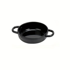 Mini Fire Pots Dual Handled ABS Resin Decor Pink Brown
