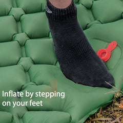 Inflatable Pad Lightweight Footstep Air Mattresses For Camping