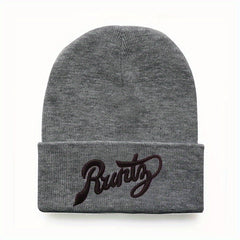 Embroidered Cold Hip Hop Knitted Hat