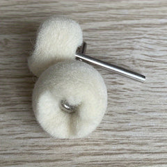 10pcs Soft Wool Felt Polishing Wheel Grinding Wheel 3mm Shank