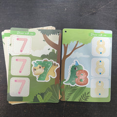 Interactive Tracing Workbook for Number & Alphabet Practice