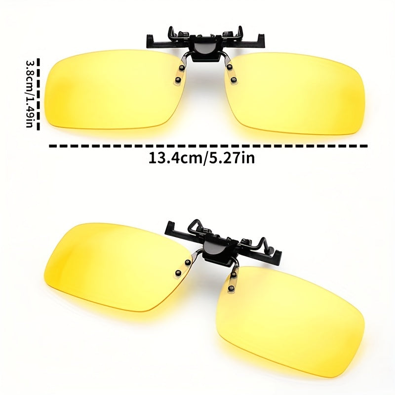 Polarized Sunglasses Clips UV400 Lens Clip on Sunglasses Clip Men And Women