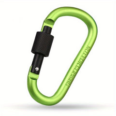 Aluminum Carabiner Outdoor Safety Buckle with Keychain