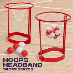 2 Packs Head Hoop Basketball Game For Kids & Adults Carnival Party Birthday