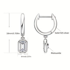 Golden Plated Sterling Silver Drop Dangle Earrings for Women