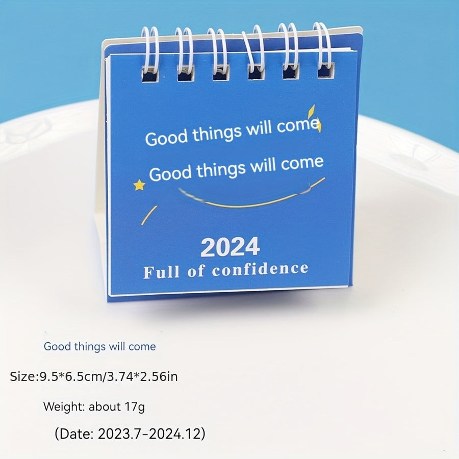 Mini Punch Card Calendar Student Gift Desktop Decoration Desk Calendar