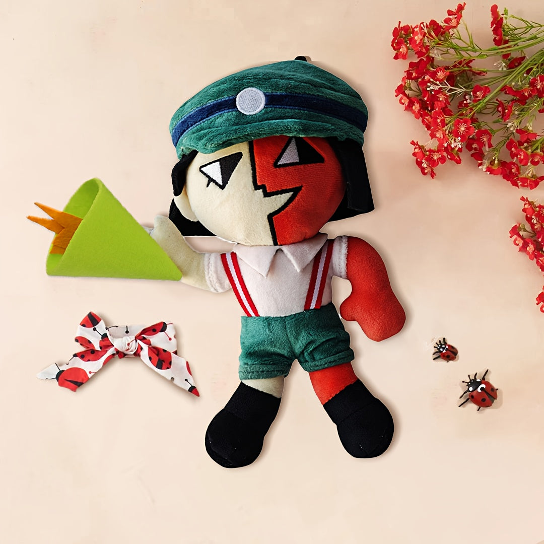 Anime Inspired Patchwork Plush Dolls Soft Stuffed Animals