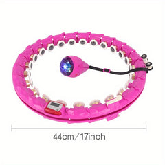 Smart Weighted Fitness Hoop for Waist Abdomen Training