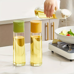Leak Proof Glass Olive Bottle for Soy Sauce and Vinegar
