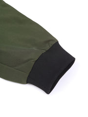 Men's Letter Print Zipper Jacket for Spring and Autumn