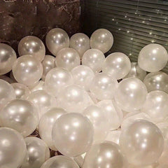 100pcs Thick Pearl Round Balloon Wedding Room Decor