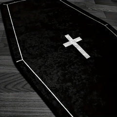Halloween Coffin Rug Soft Modern Decoration