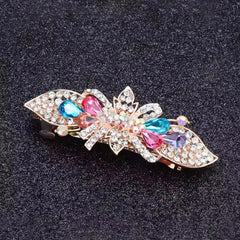 Women's Rhinestone Hair Clip Set Updo Accessories