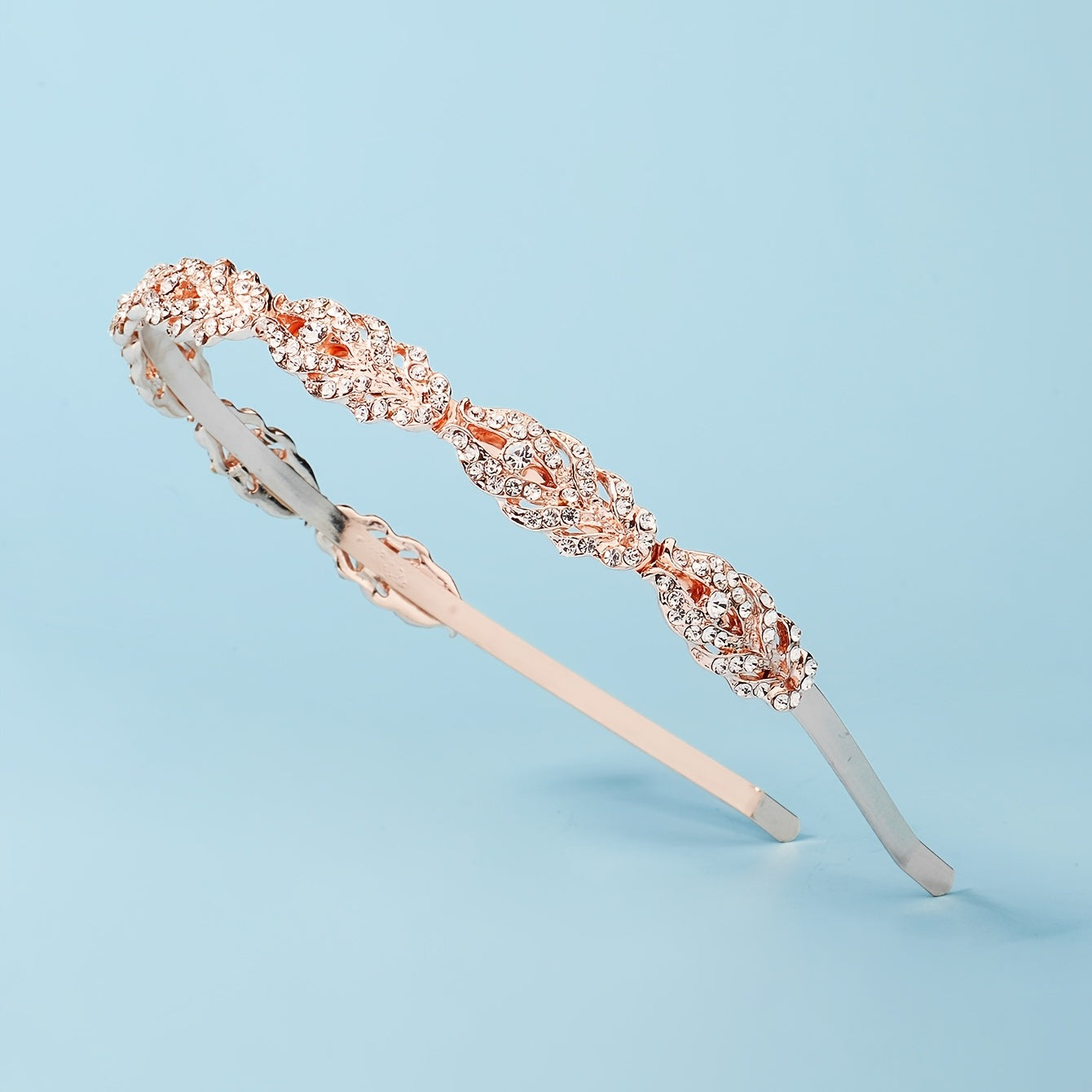 Crystal Wedding Headband Tiara for Bride