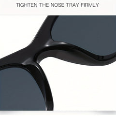 Men's Square Frame PC Sunglasses Vintage Mixed Decorative Eyewear