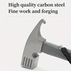 Outdoor Hammer High Carbon Steel Camping Household Tool Ground Nail Remover