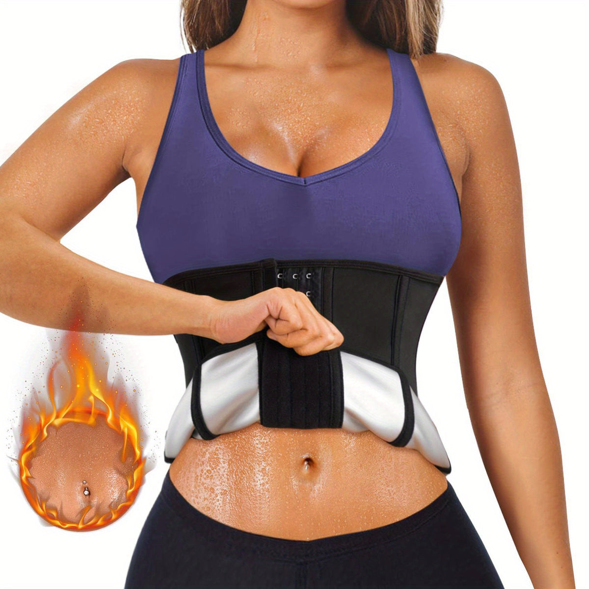 Waist Trainer Tummy Belt Waist Trimmer Tummy Control Slimming Body Shaper