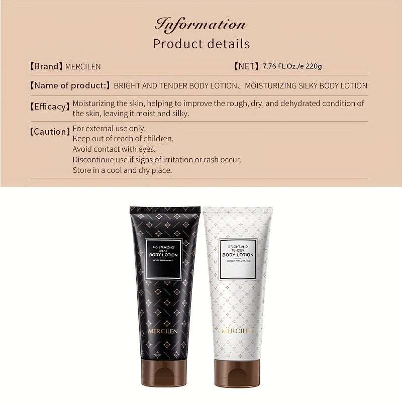 Rose Fragrance Body Lotion - Sweet and Long Lasting