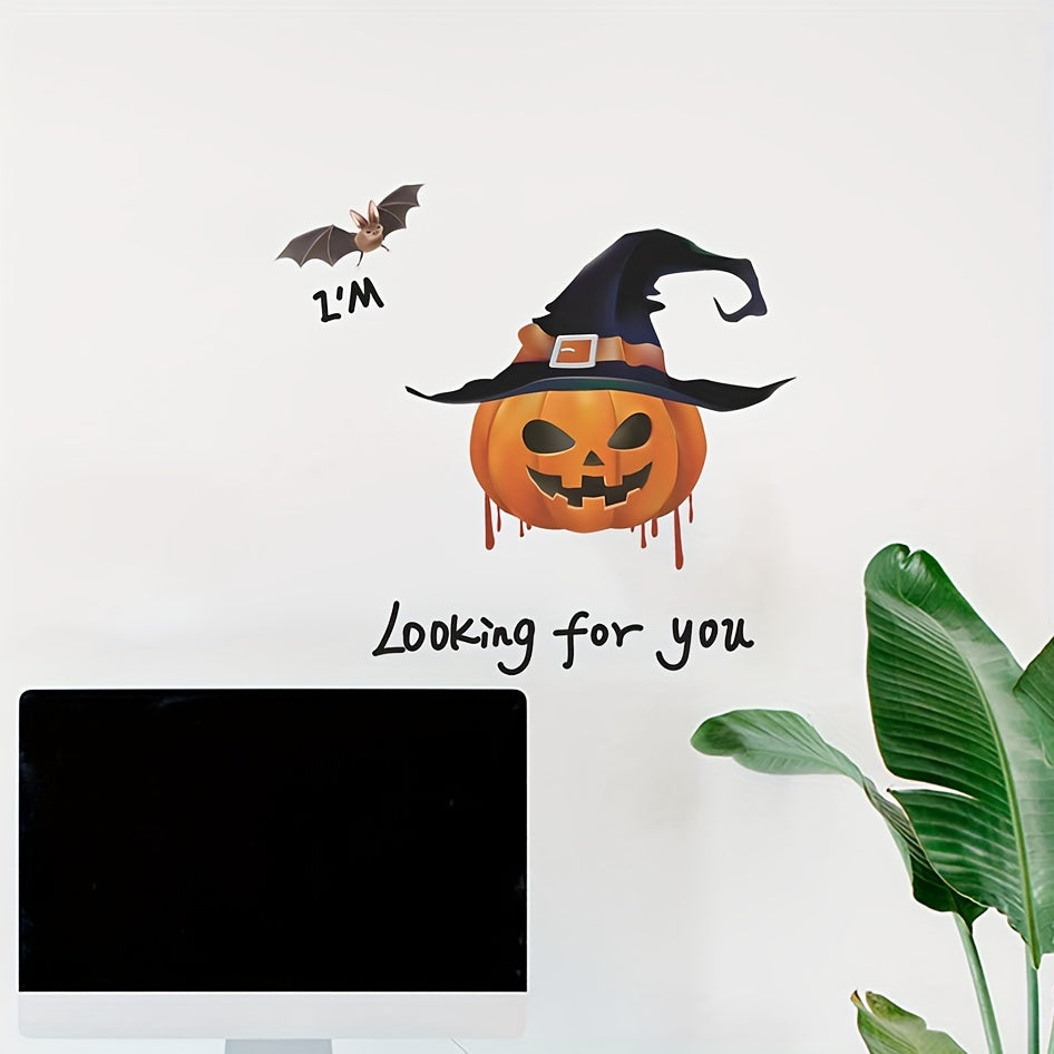 Halloween Witch Self Adhesive Stickers 3pcs