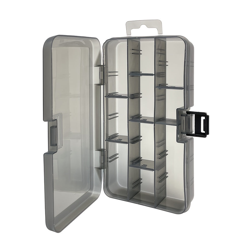 10 Grid Parts Storage Box Tool Organizer Plastic Screw Electronic Accessor