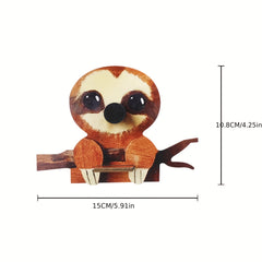 Fox Sloth Glasses Display Rack Wooden Eyeglasses Sunglasses Stand Holder