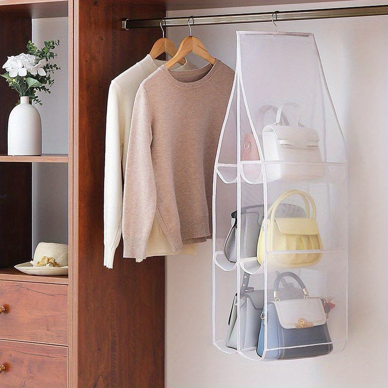 Hanging Handbag Purse Organizer for Closet Storage