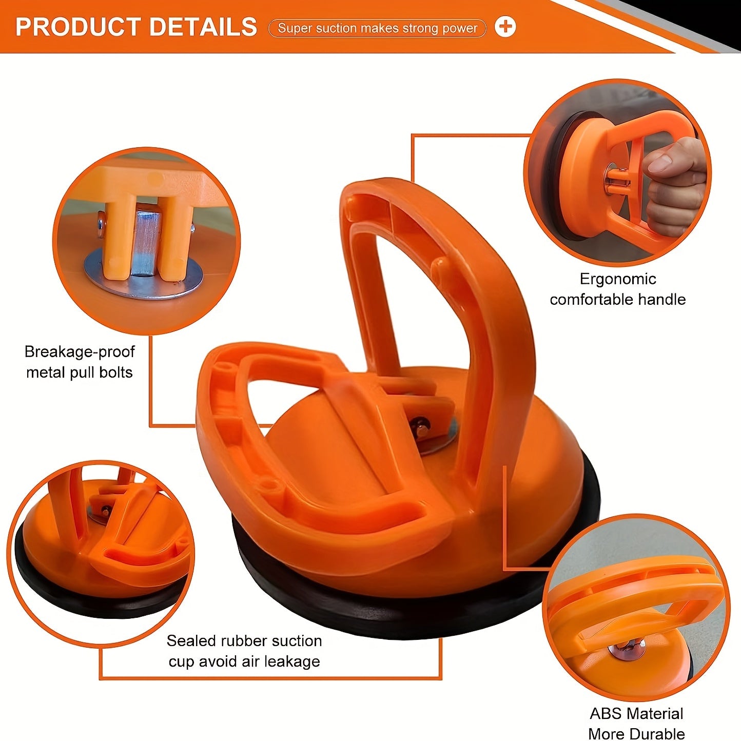 Car Dent Repair Tool Kit - Suction Cup Puller for Body Repairs