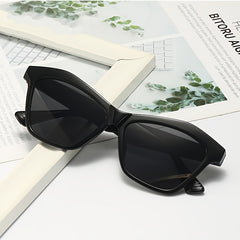 Vintage Polygon Cat Eye Sunglasses Women Classic Sun Shade Sports Eyeglasses