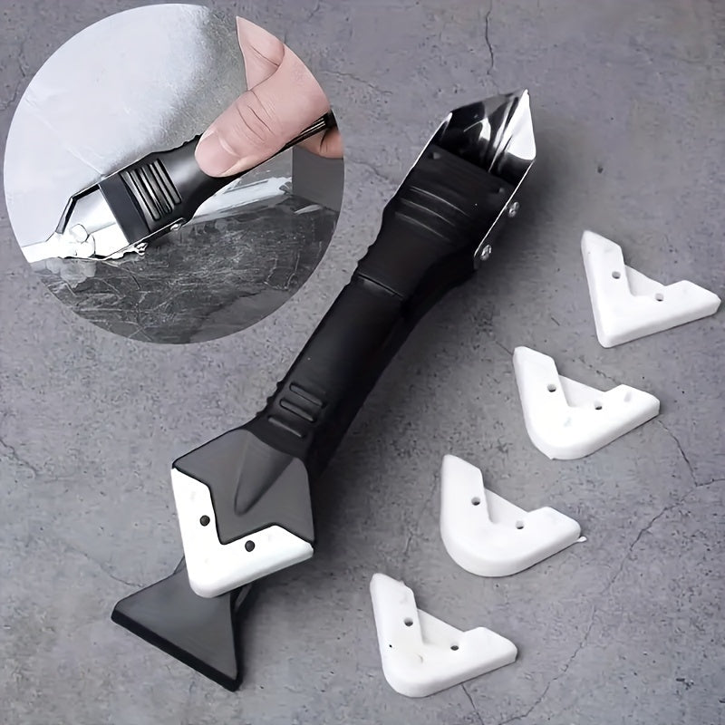 2pcs Caulk & Grout Removal Tool Kit for Kitchen & Bathroom Renovations