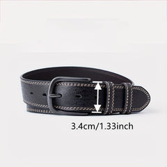 Youth Leather Belt Men's Belt For Students
