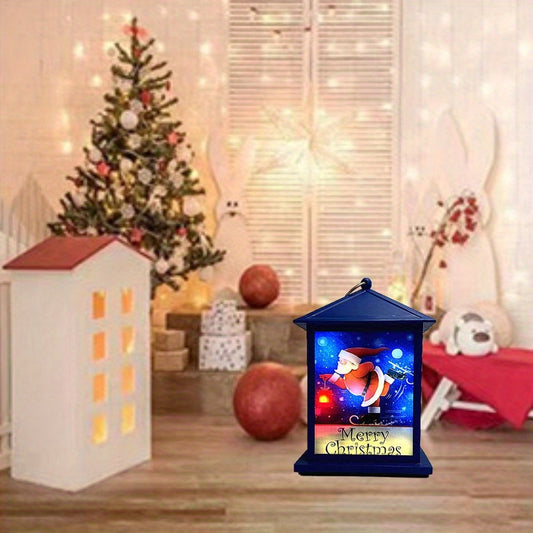 Christmas Music Decoration Light Santa Claus LED Dynamic Sound Low Voltage 4.5V