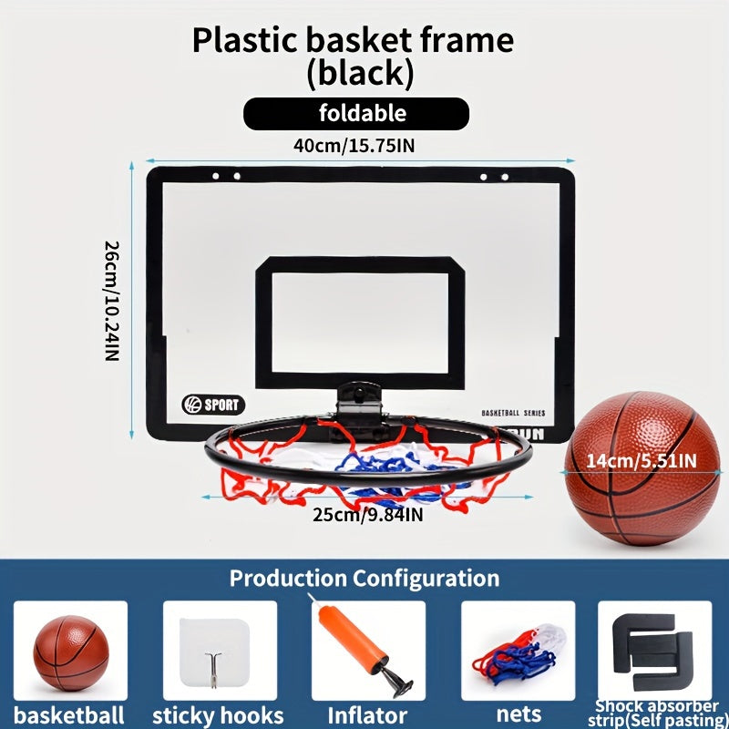 Indoor Wall Mount Basketball Hoop for Easy Installation