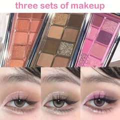 12 Colors Nude Eyeshadow Palette Matte Shimmer High Pigment Smokey Style