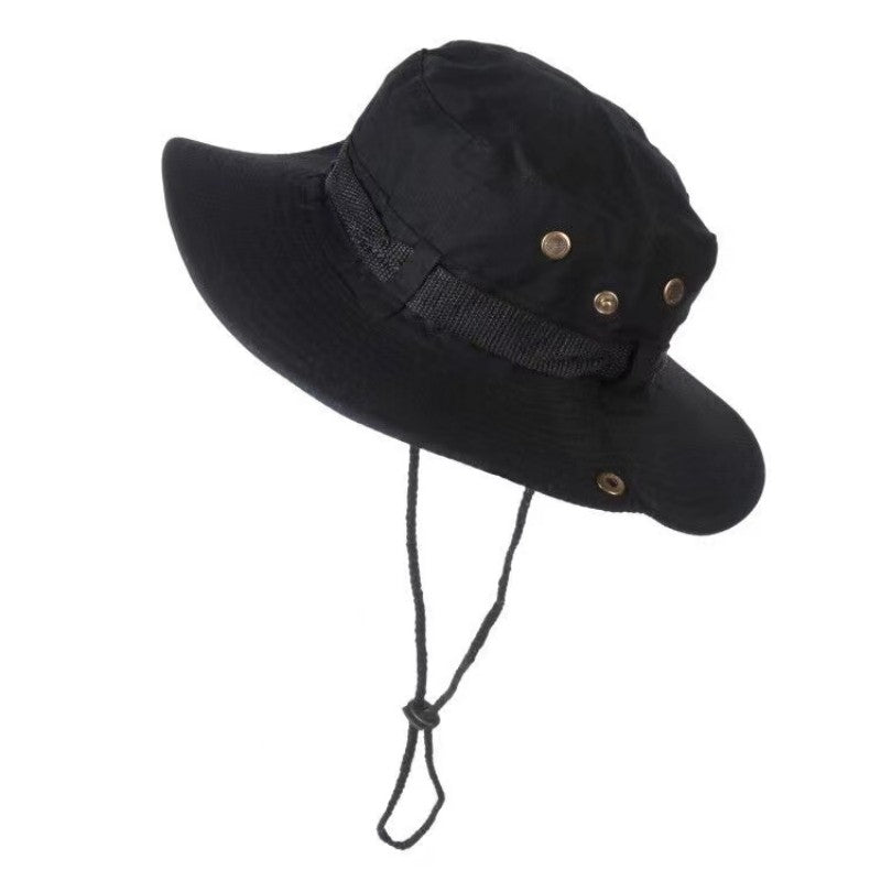 Men's Solid Outdoor Fisherman Hat