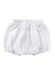 Baby Bread Pants Little Kids Summer Cotton Shorts