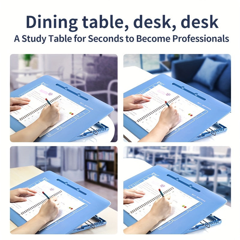 Pink 1pc Learning Table Corrects Sitting Posture