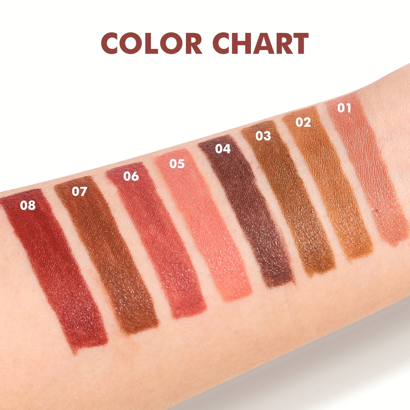 Matte Lip Liner Pencil, Waterproof Contouring Lip Pen