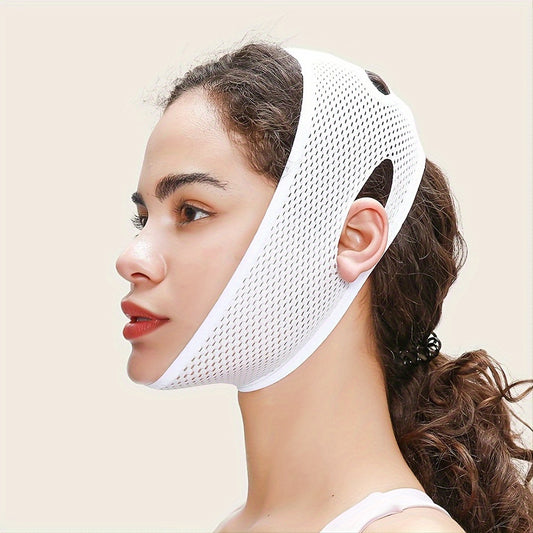 Breathable V Face Cheek Lift Up Band Reduce Double Chin V Line Shaping Bandage