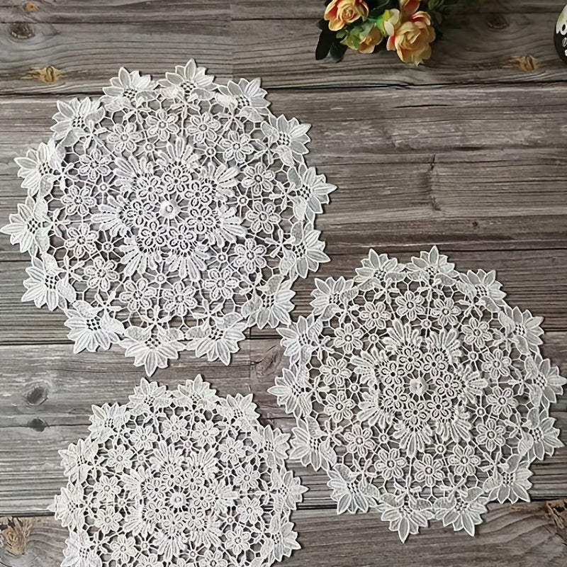 Lightweight Lace Coaster for Anti Scalding Heat Insulation