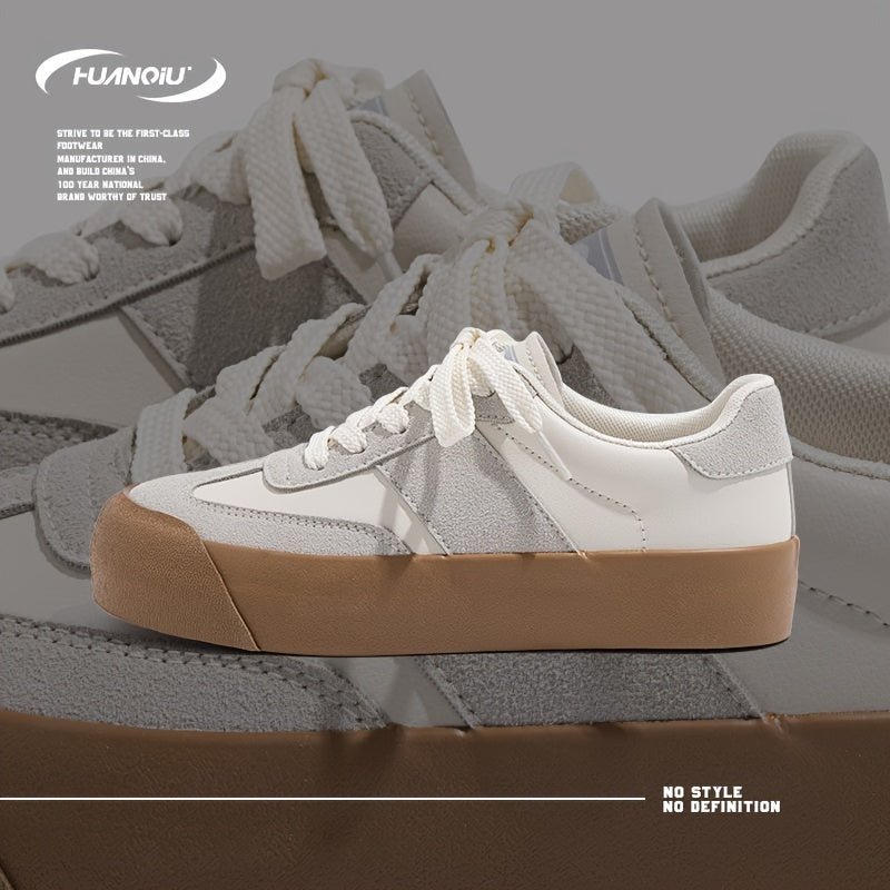 HUANQIU Women's Low Skate Shoes Lightweight & Comfy Non slip