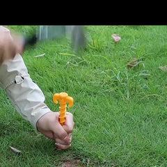 4pcs Spiral Claw Plastic Nails for Outdoor Canopy Tent Setup