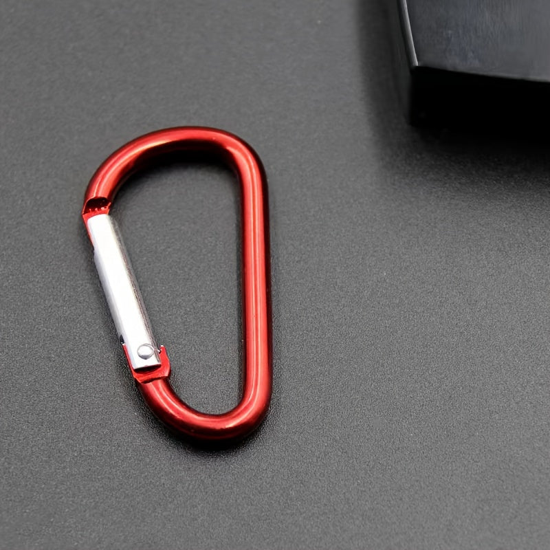 10pcs Aluminum Carabiners for Outdoor Climbing Backpacking