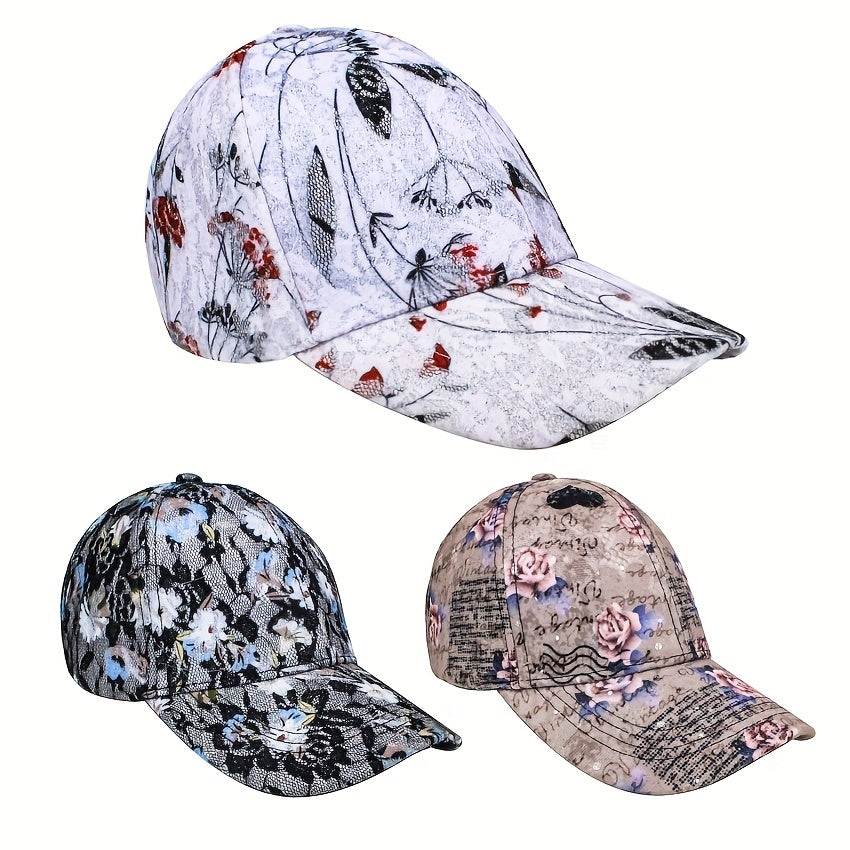 Graffiti Baseball Cap Outdoor Sun Hat for Men/Women