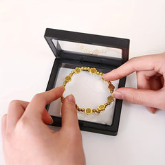 3D Floating Frame Display Holder Stand for Coins and Jewelry