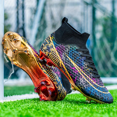 Youth AG Cleat Soccer Shoes Anti-skid Training Shoes