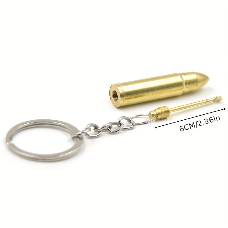 5pcs Portable Reusable Ear Wax Removal Tool Kit with Key Ring