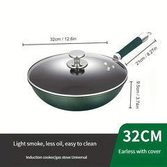 Non Stick Cast Iron Skillet Egg Fry Pan For Gas Stove Top And Induction Cooker