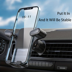 Phone Holder: Gravity Sensing for Car, Air Outlet & Desktop
