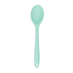 1pc Silicone Small Spoon High Temp Resistant Non-stick Soup Stirring Spoon