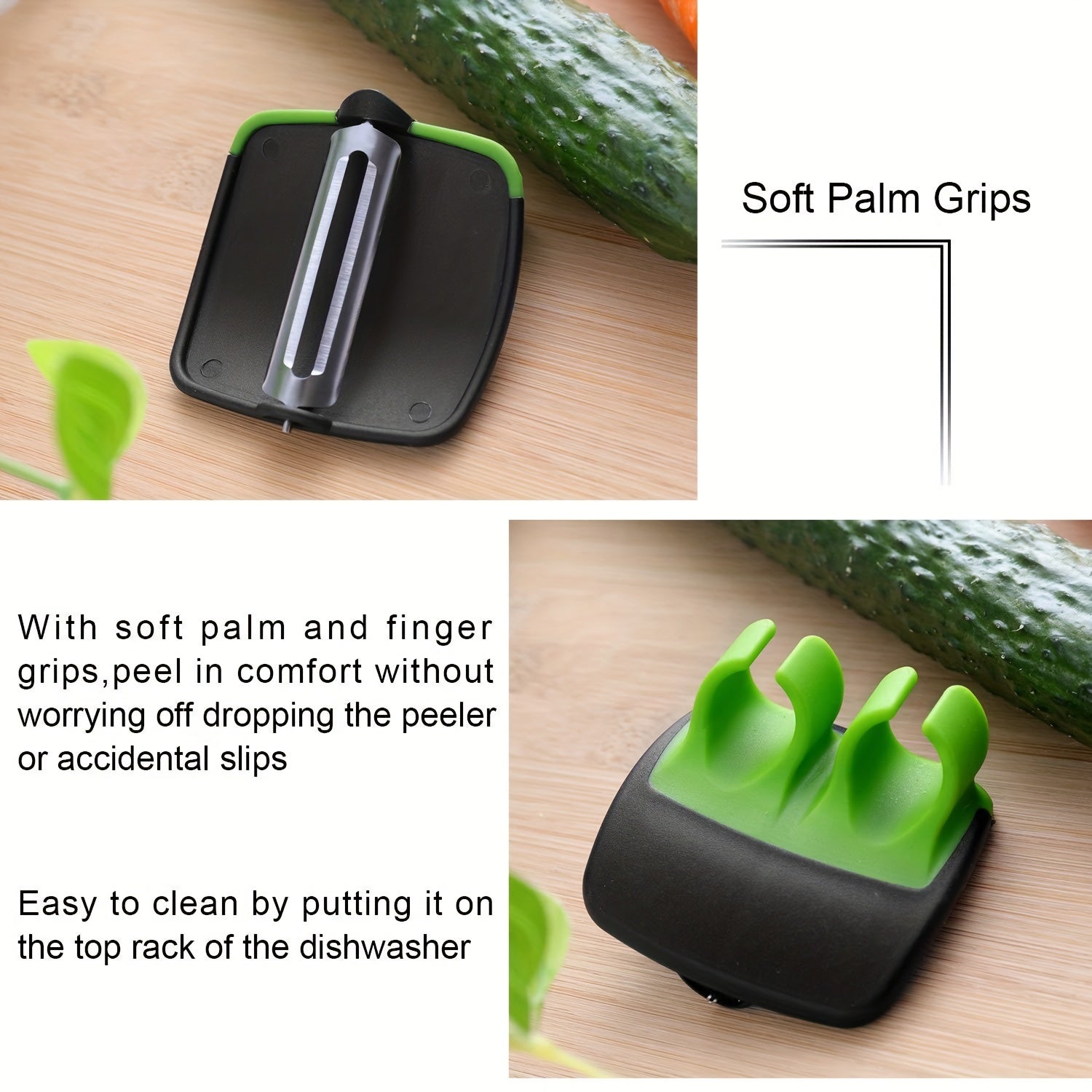 Stainless Steel Handheld Fruit/Vegetable Peeler for Easy Peeling